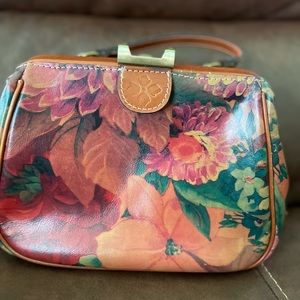 Beautiful leather sachel by Patricia Nash